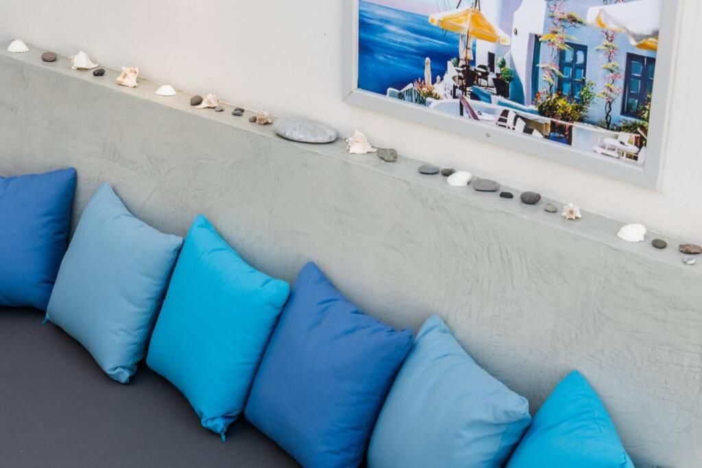 Villa Brouzos- Maisonette With Sea & Mountain View Emporio  Екстериор снимка