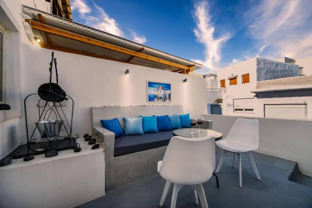 Villa Brouzos- Maisonette With Sea & Mountain View Emporio  Екстериор снимка
