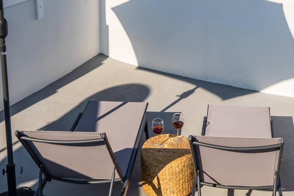 Villa Brouzos- Maisonette With Sea & Mountain View Emporio  Екстериор снимка